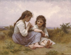 william-adolphe-bouguereau-a-childhood-idyll-1900