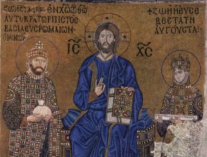 Hagia Sophia - Mosaic of Christ with Constantine IX and Zoe
