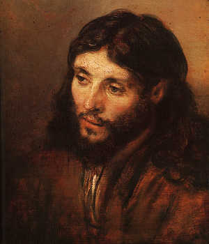 Rembrandt - Portrait of Christ's Head (1650)
