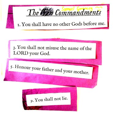 4 commandments
