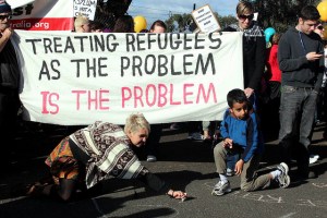 Refugee Rights Protest at Broadmeadows, Melbourne
