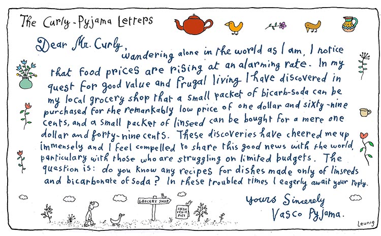 The Curly-Pyjama Letters - Cost of Living