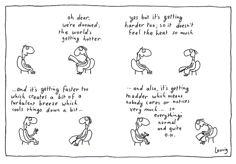 The world's getting hotter