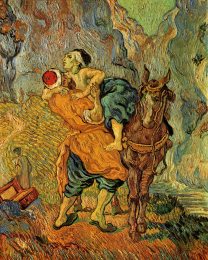 Van Gogh - The Good Samaritan. After Delacroix 1890