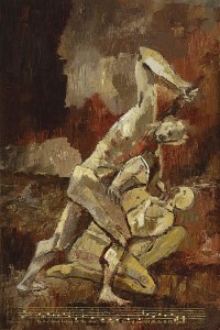 Pete Cramblit, 'Cain slaying Abel'
