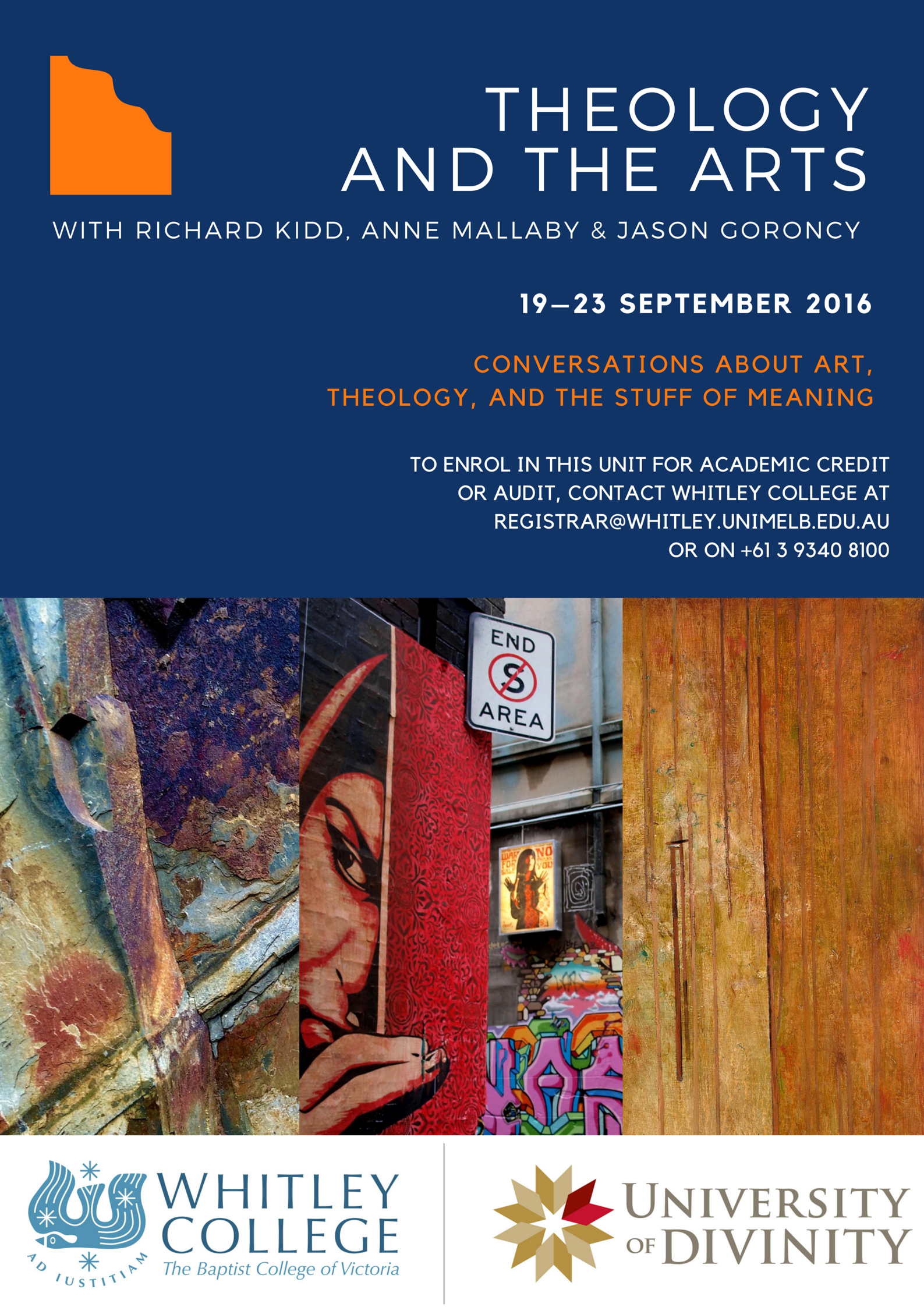 Theology and the Arts flyer - 2