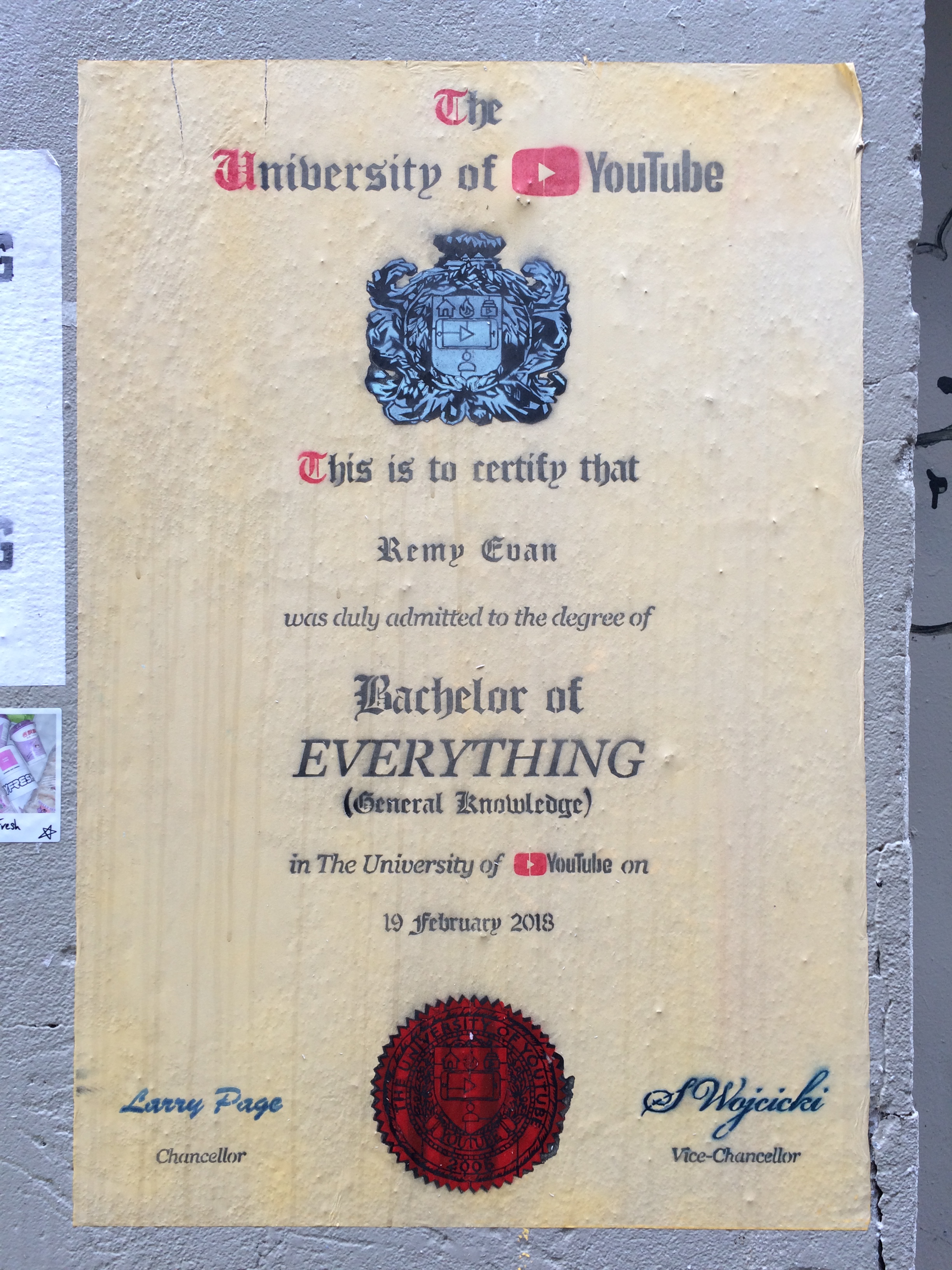 The University of YouTube - Liverpool Street, Melbourne (11.10.19).JPG